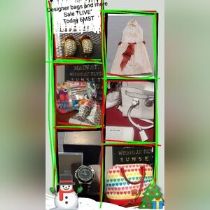 Designer Bags and More For Sale "LIVE" 6MST